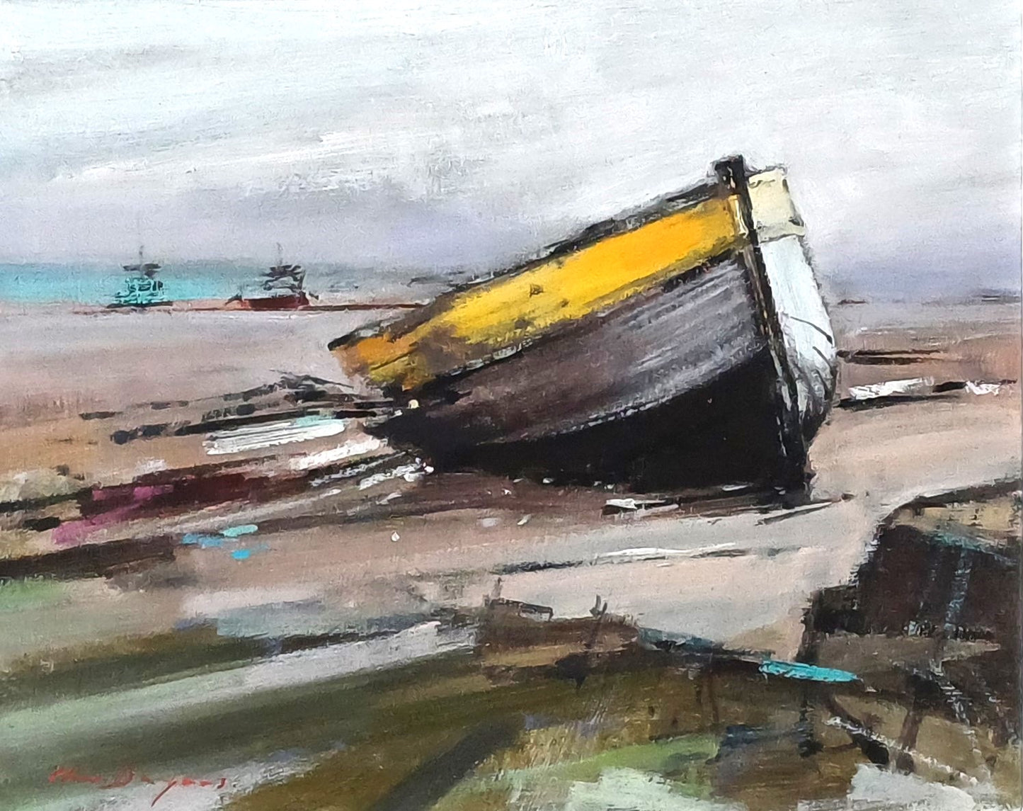 A Hastings Lugger, Dungeness