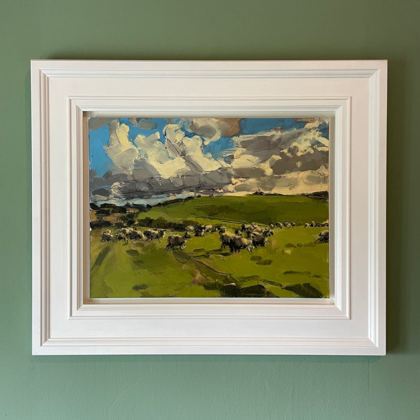 Sheep, South Downs, September III