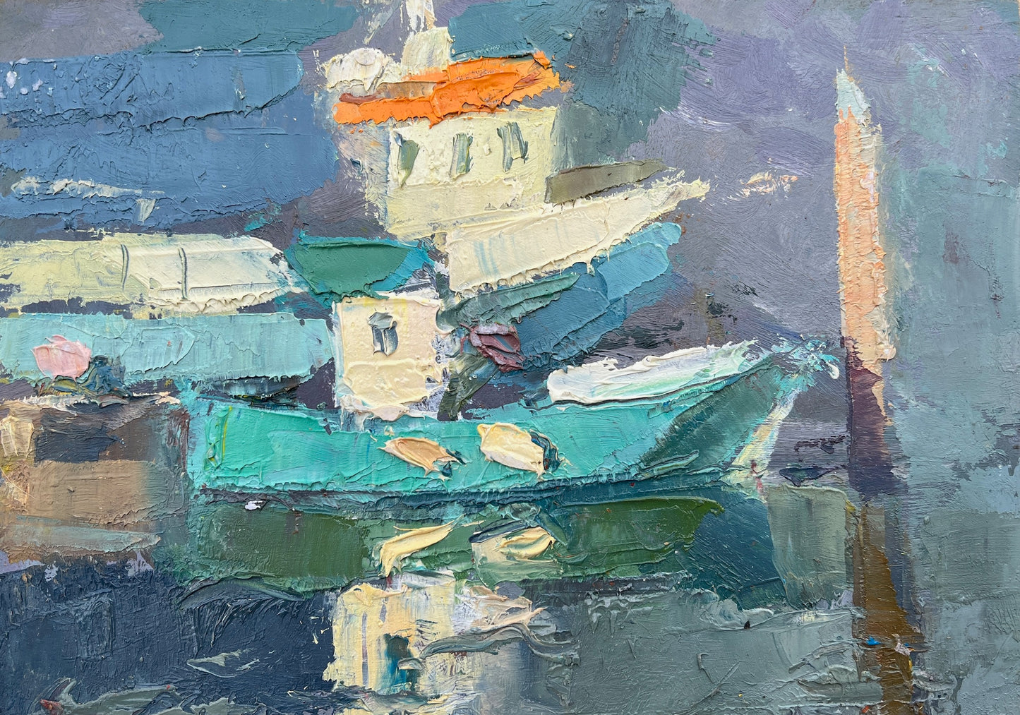 Boats in the harbour