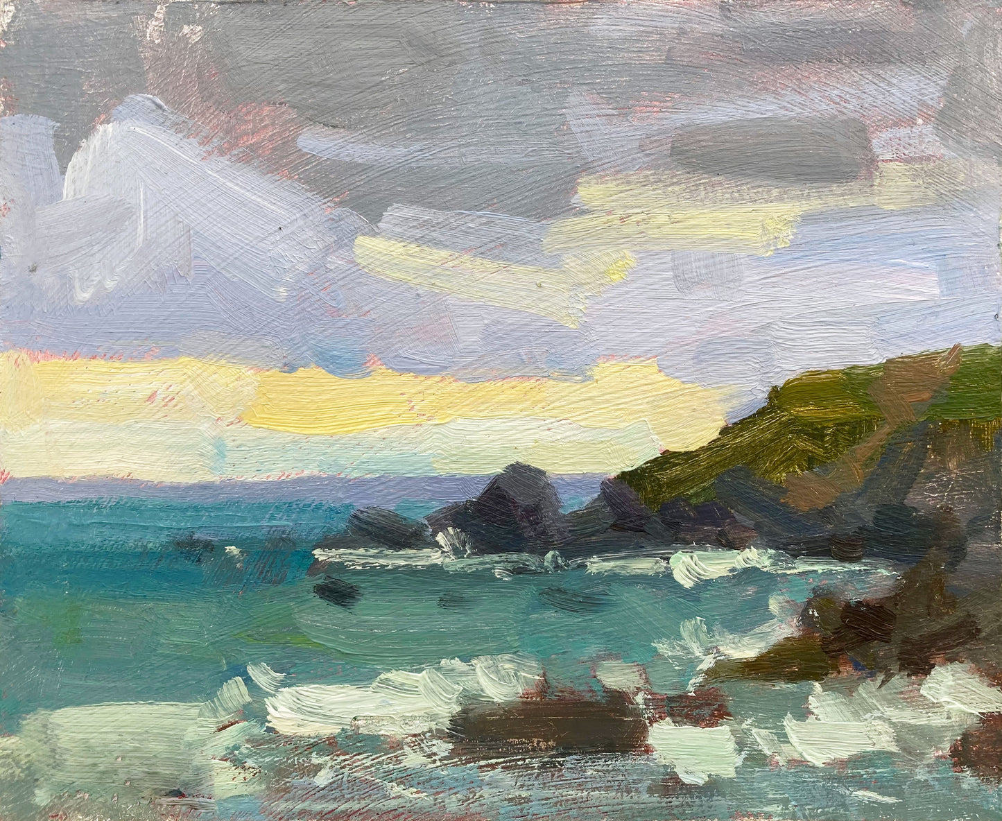 Dollar Cove after the rain