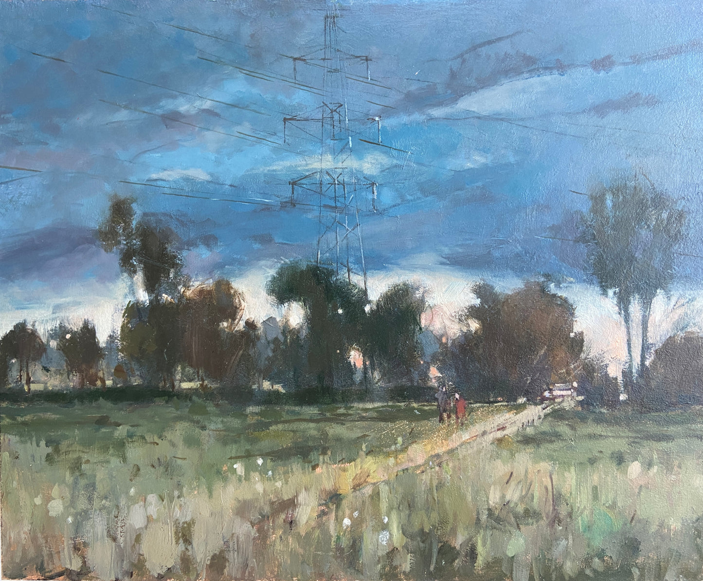 Gathering clouds, Shrewsbury