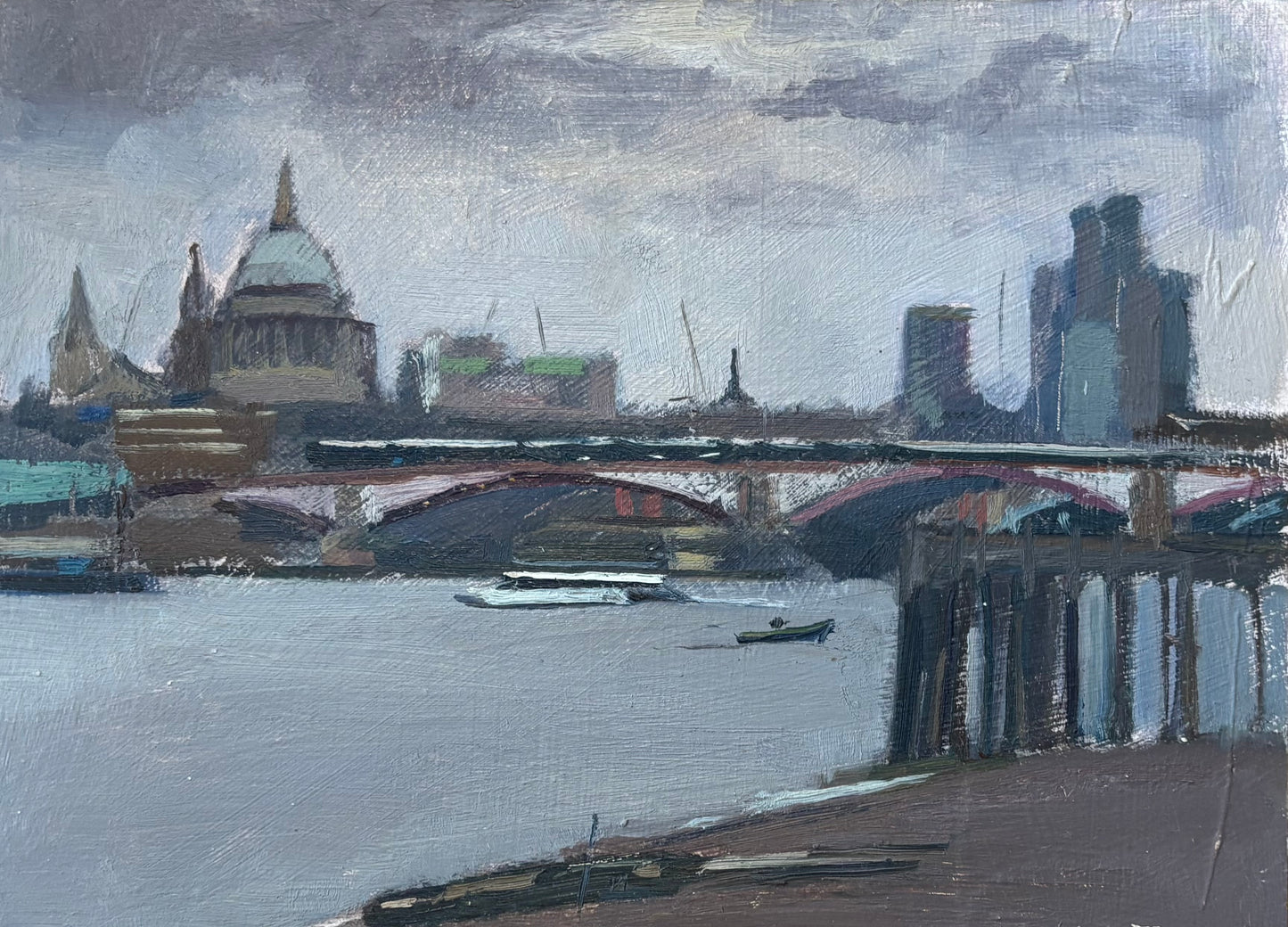 Towards St Paul’s