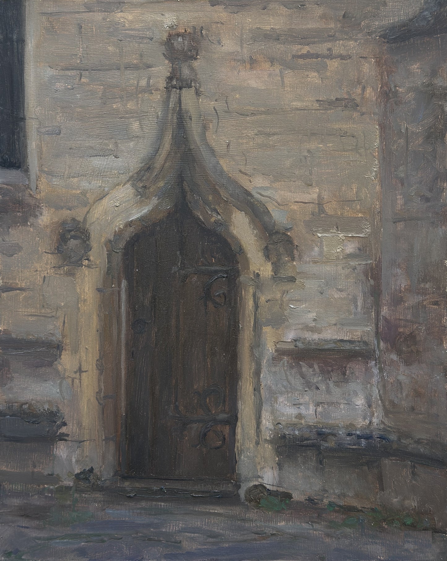 Church door, St Mary's Witney