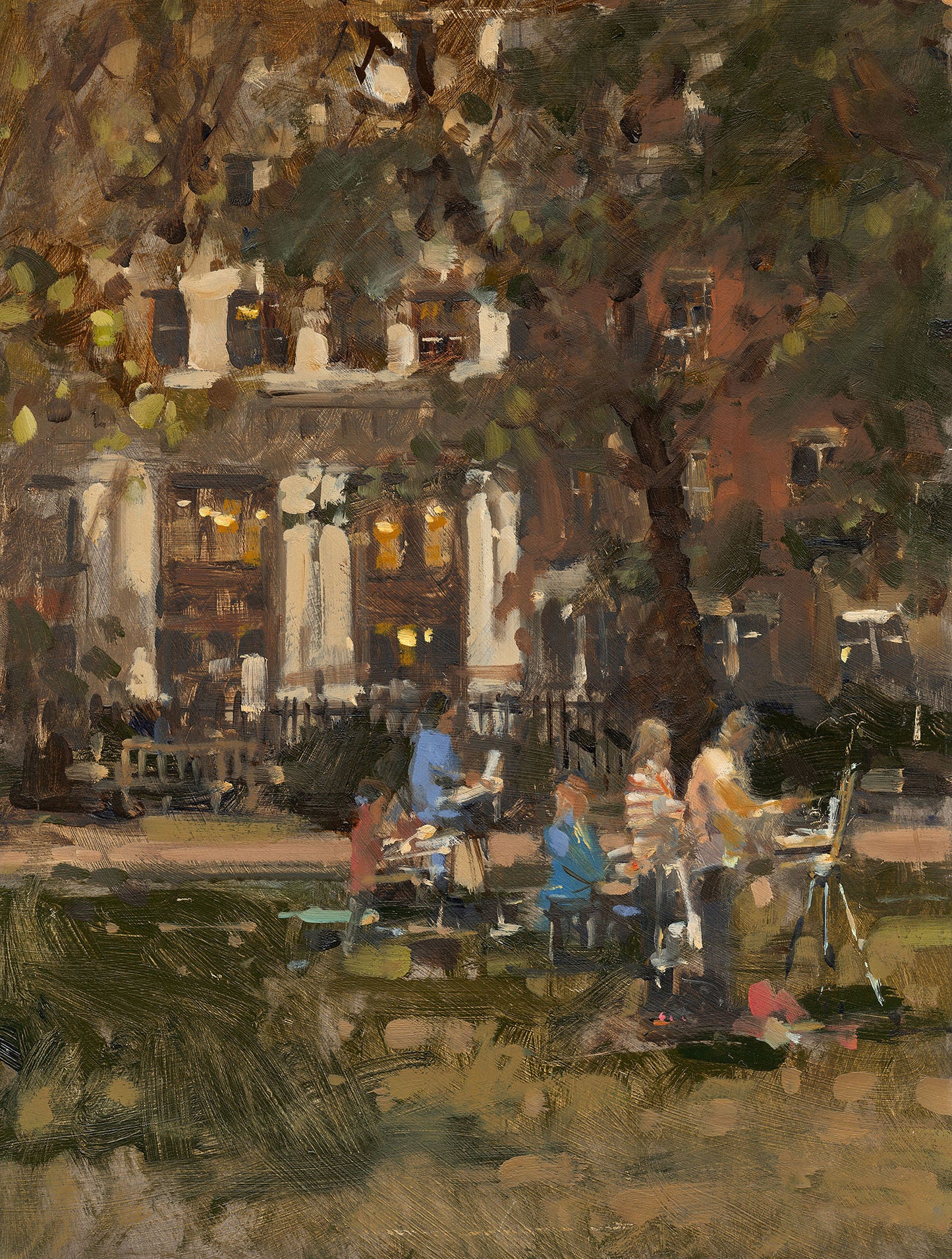 Painters in Soho Square