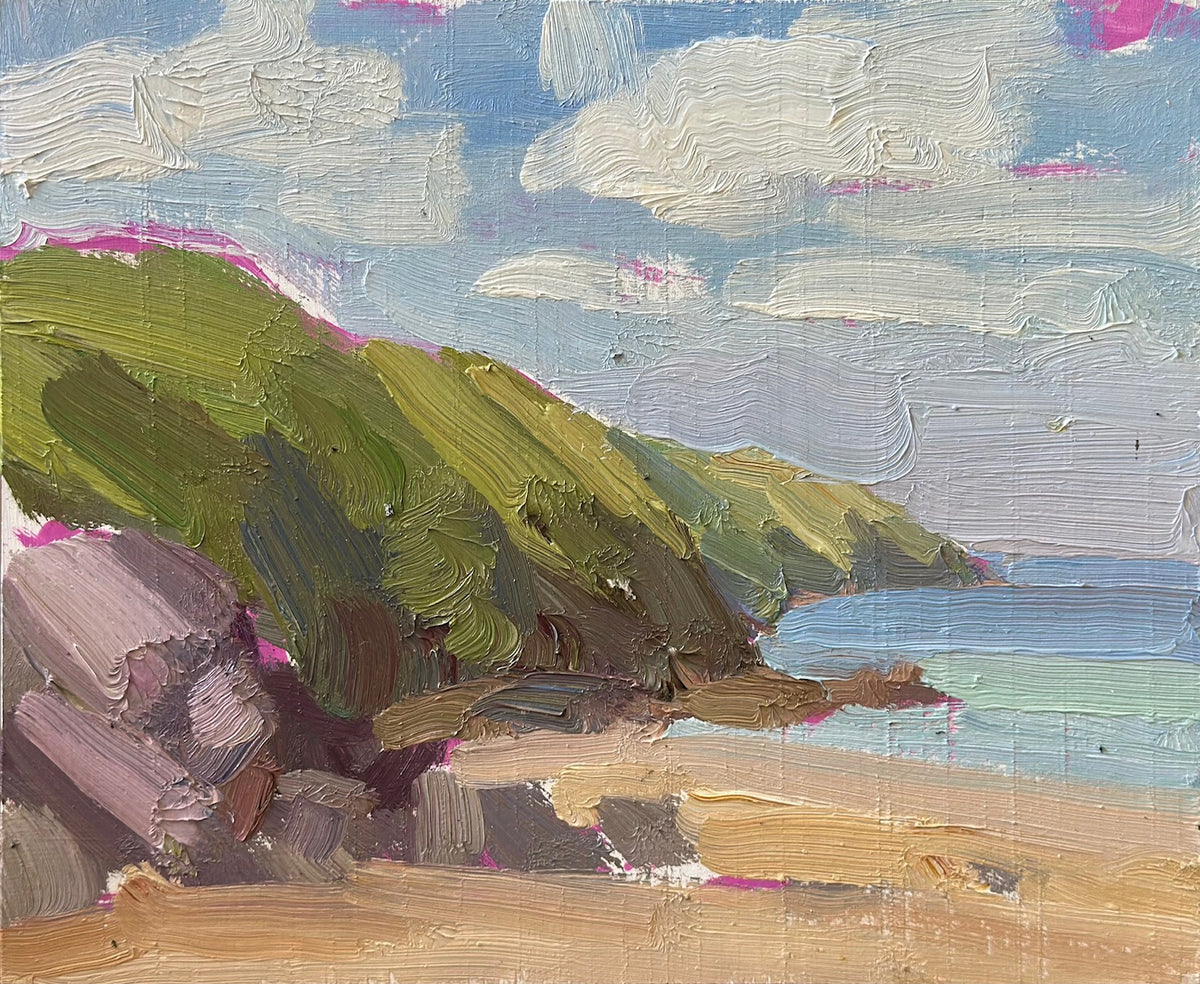 Putsborough Beach, looking to Baggy Point