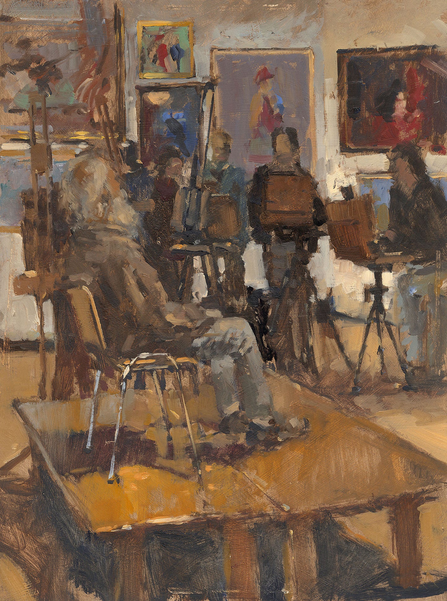 The ROI portrait evening