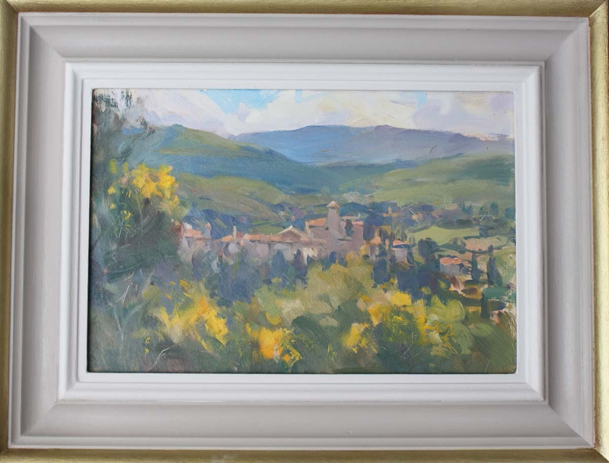 Towards Lipiano, Umbria