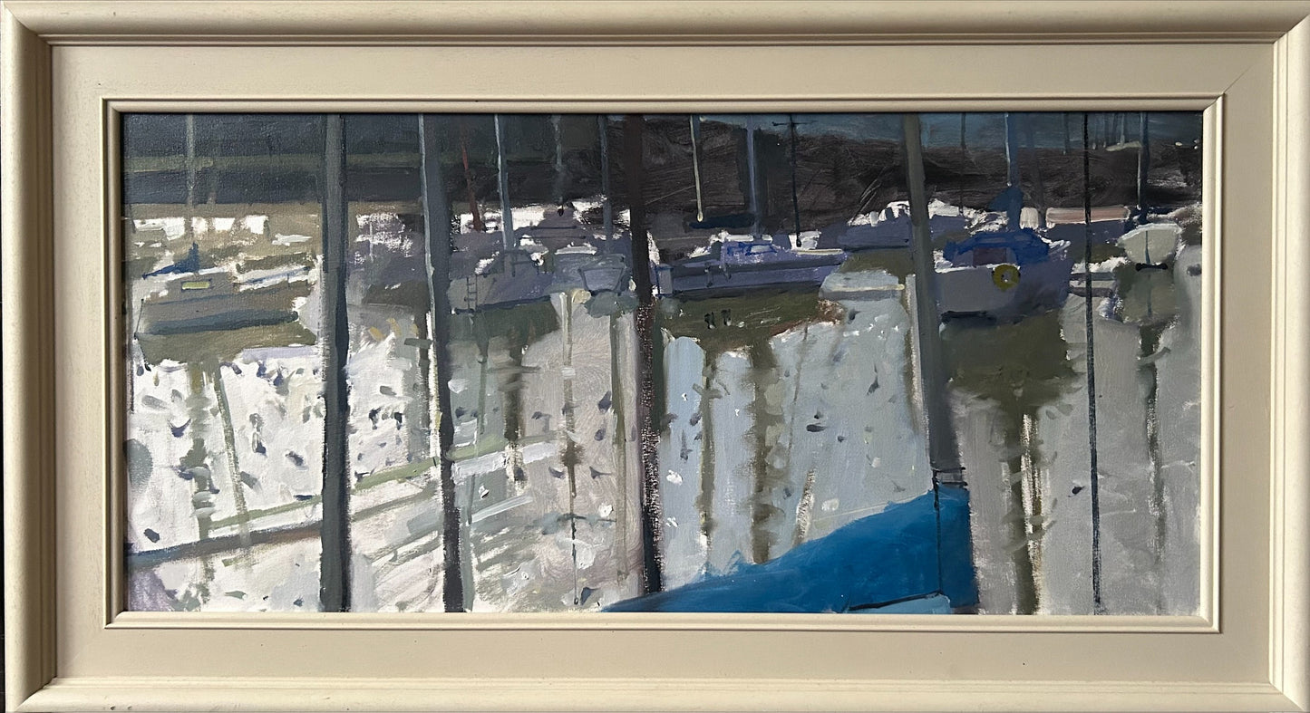 Busy harbour, Lyme Regis