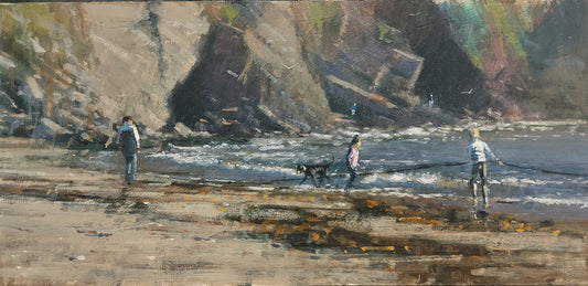 Pulling the ropes, Hope Cove