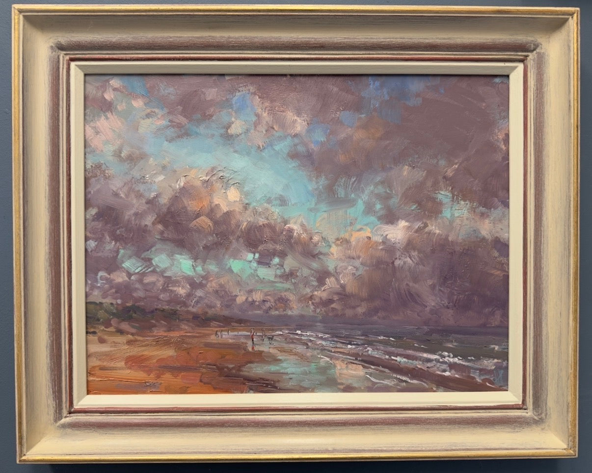 Blustery day at the beach