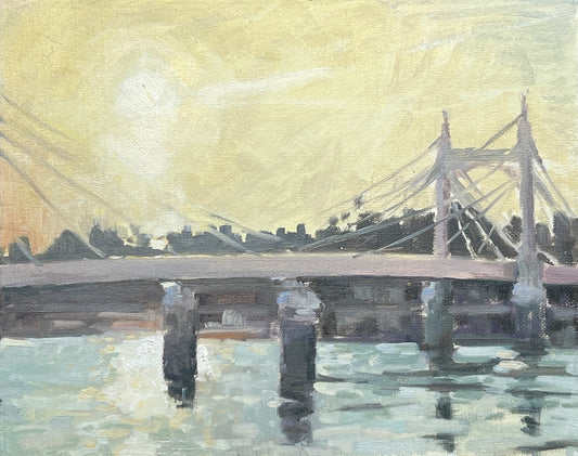Albert Bridge, Sunset