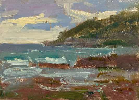 Beach at Looe, between the showers