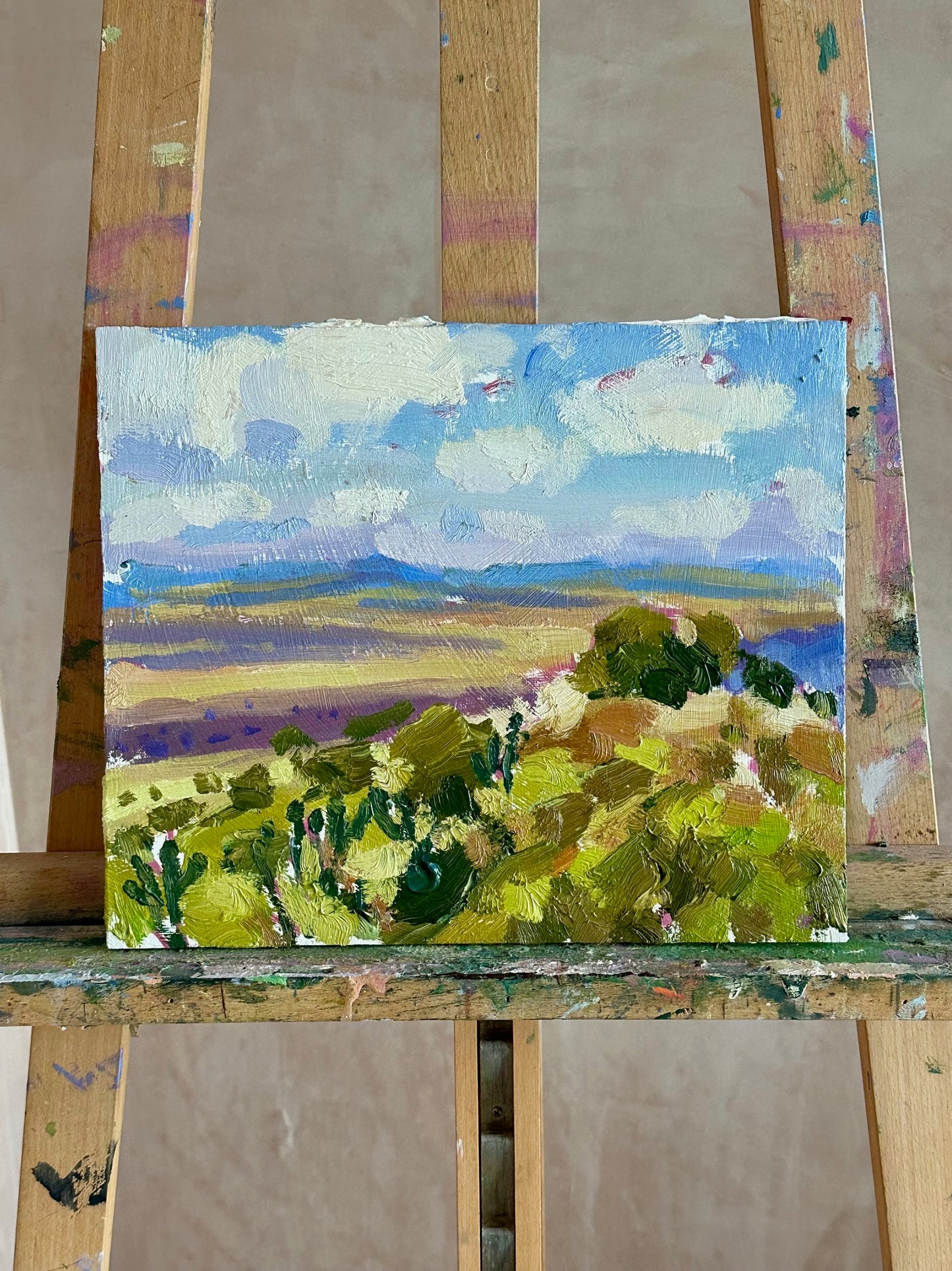 Big clouds across the plains, Kenya