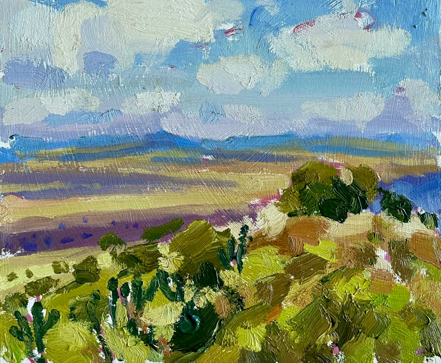 Big clouds across the plains, Kenya