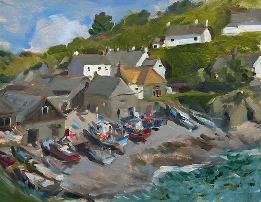 Cadgwith cove from the headland