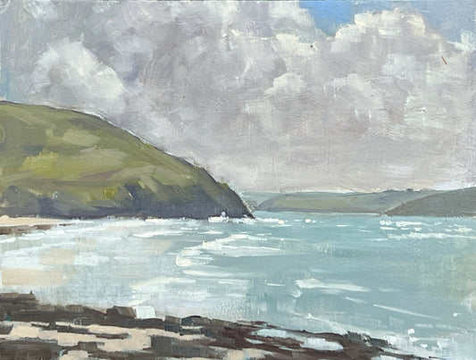Daymer bay, Cloudy day