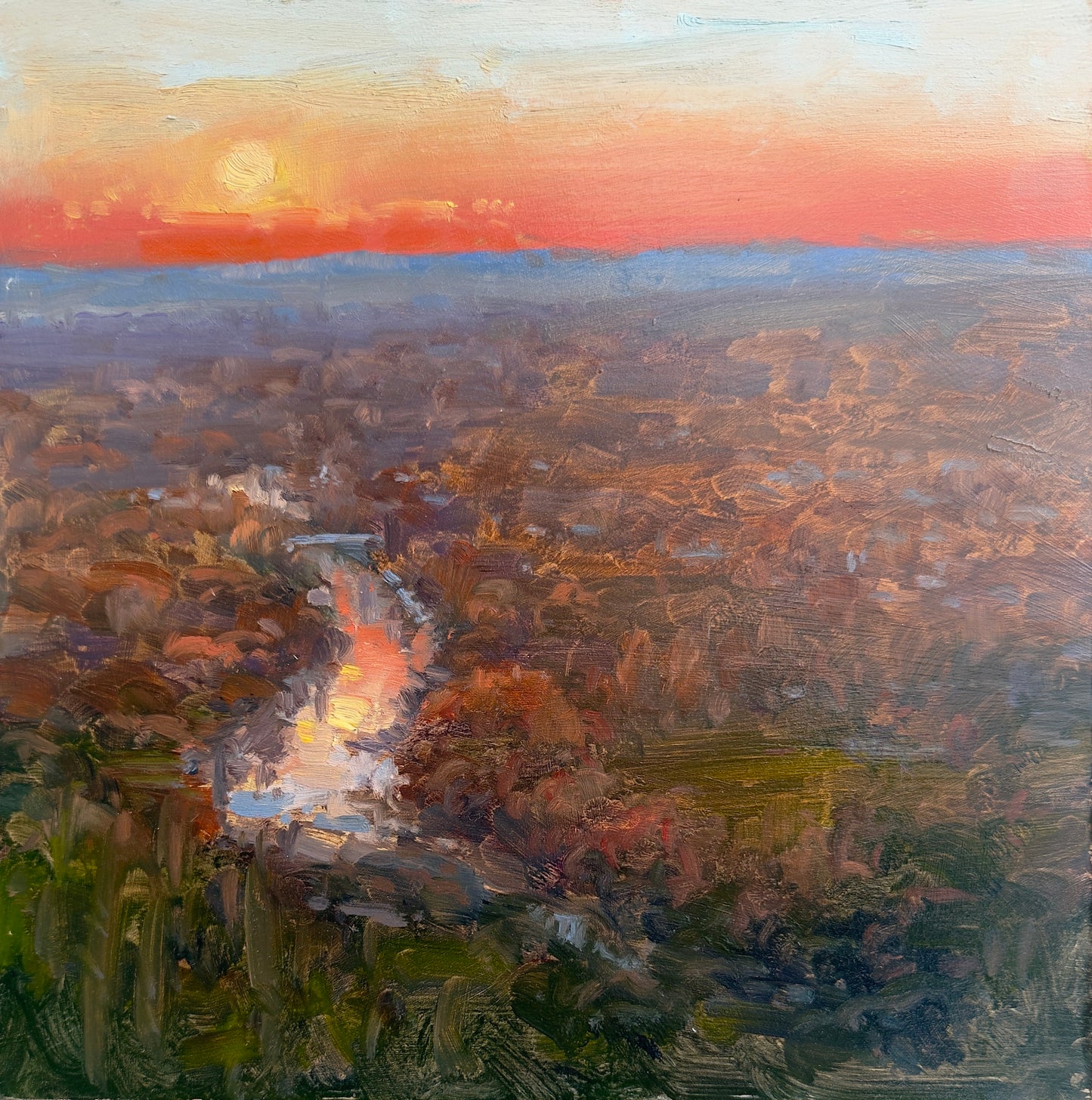 River at sunrise i