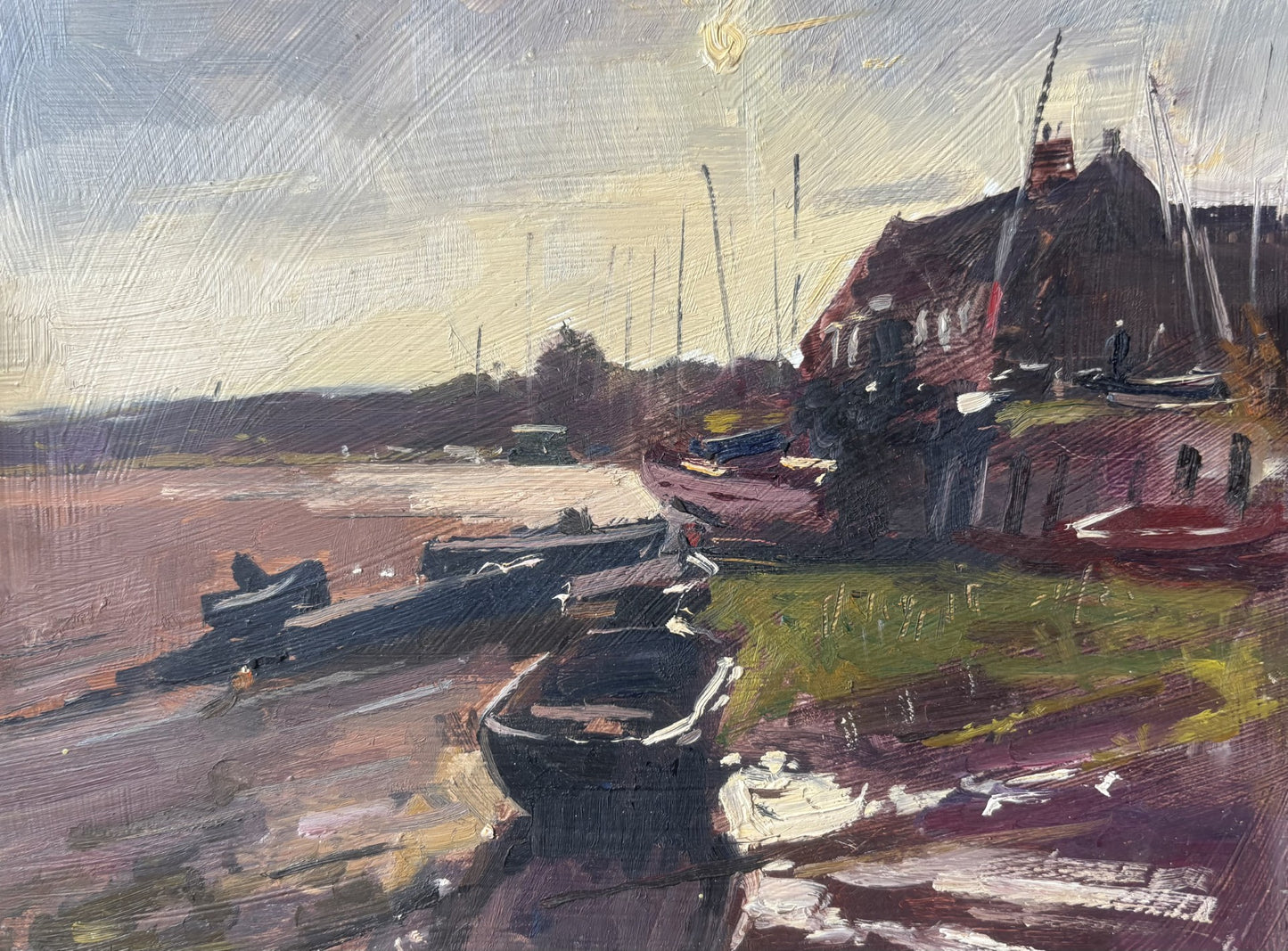 First light, Burnham Overy Staithe