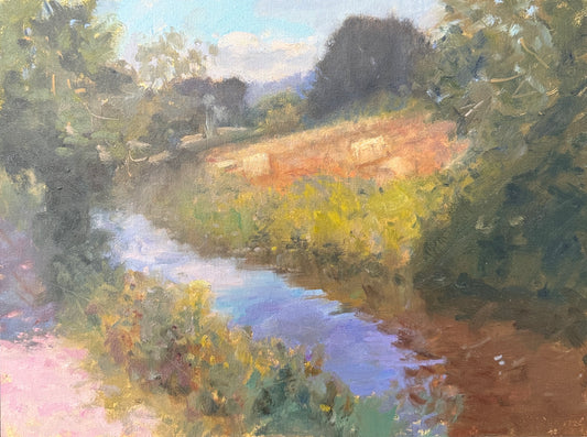 Summer’s heat by the canal