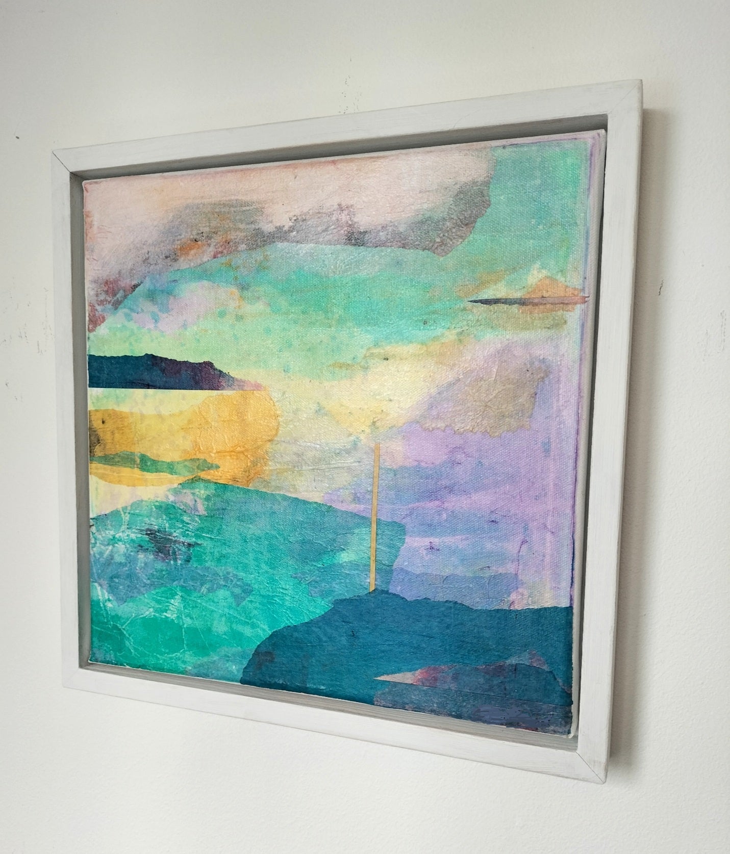 Purple and Green Landscape