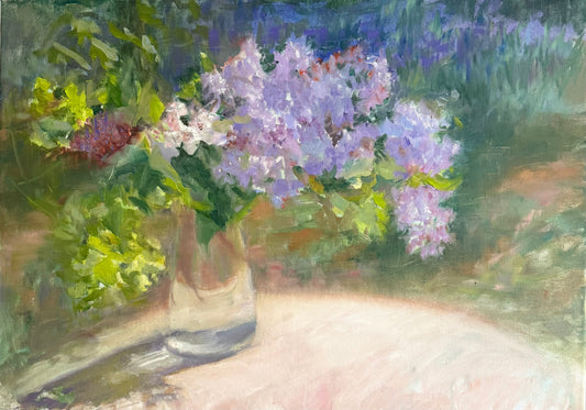 Spring flowers in the garden