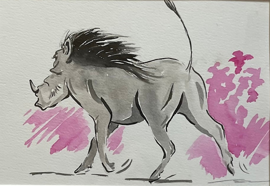 Pink trotter
