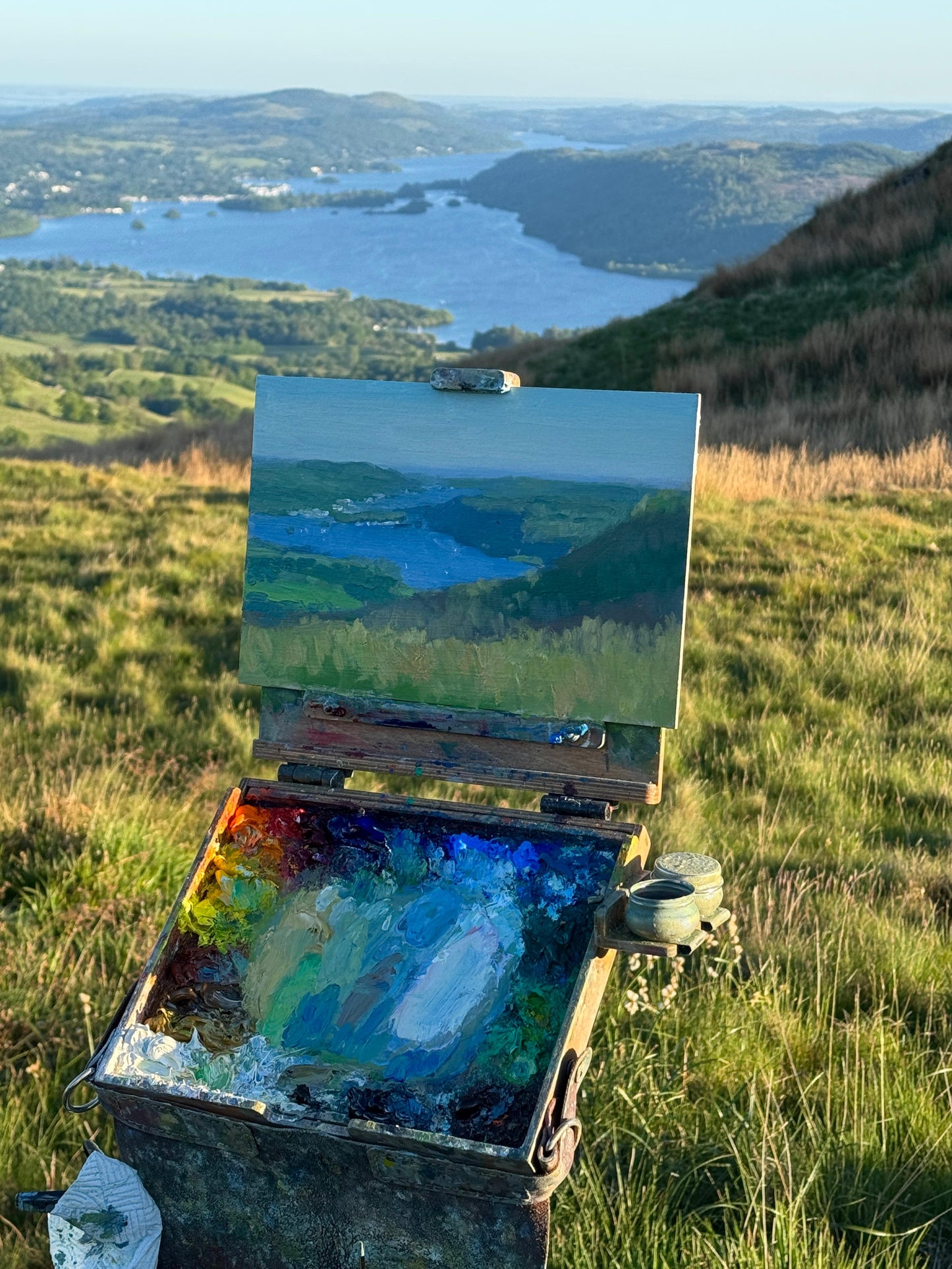 Lake Windmere from Wansfell Pike