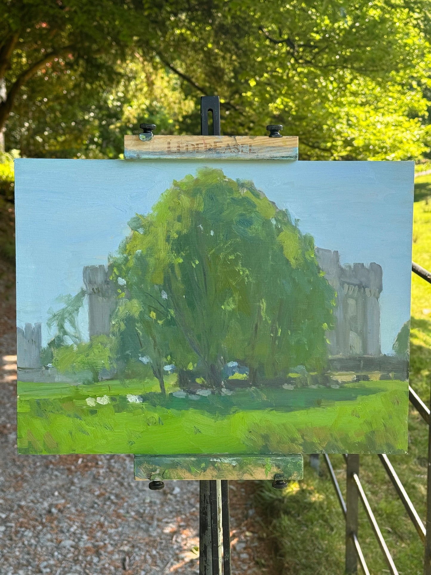 Sheep in the Shade, Wray Castle