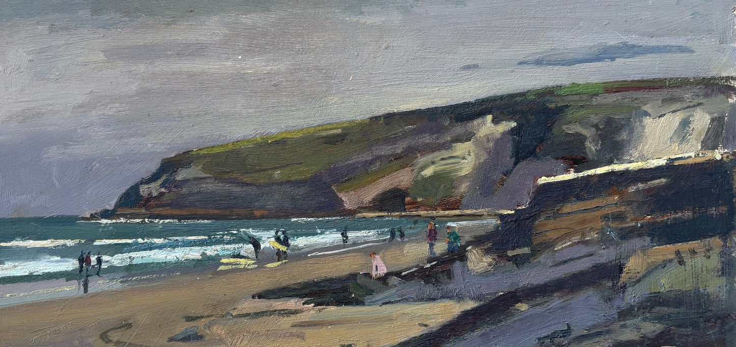 Surfers, Trebarwith Strand