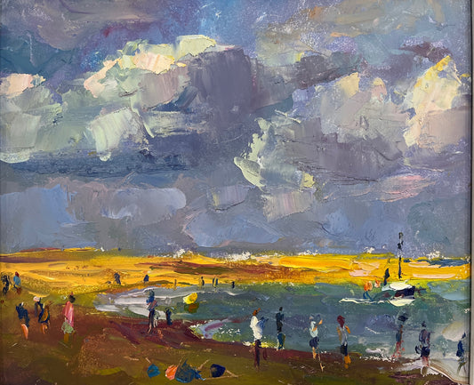 Incoming tide, Wells next the sea
