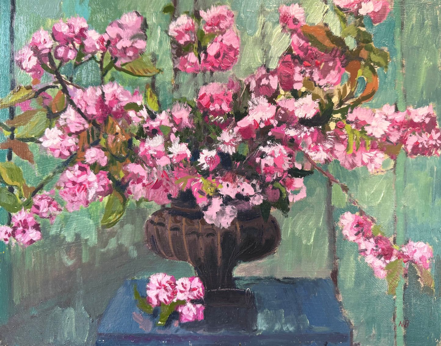 Urn and Blossom