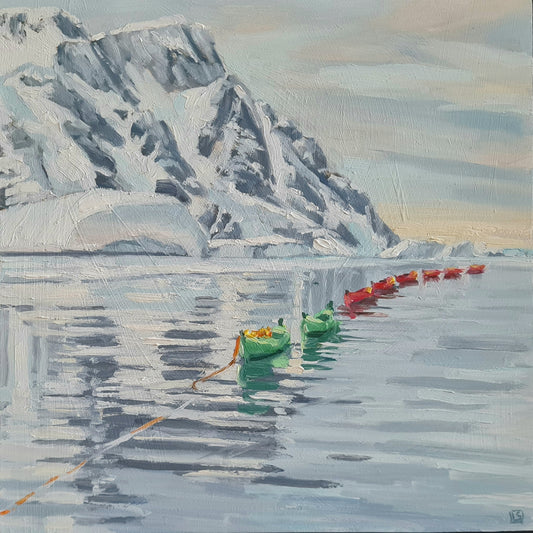 Kayaks, Antartica