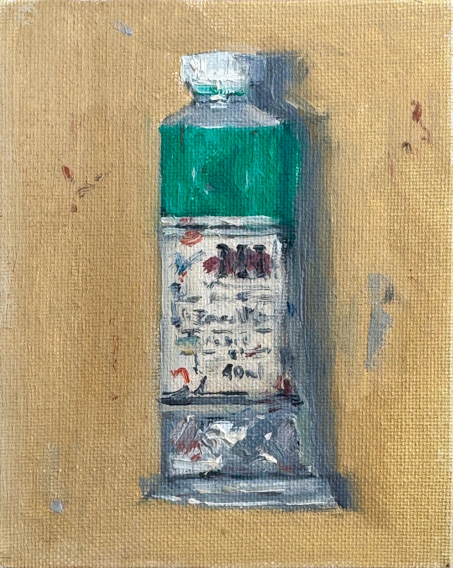 Emerald Green Paint Tube