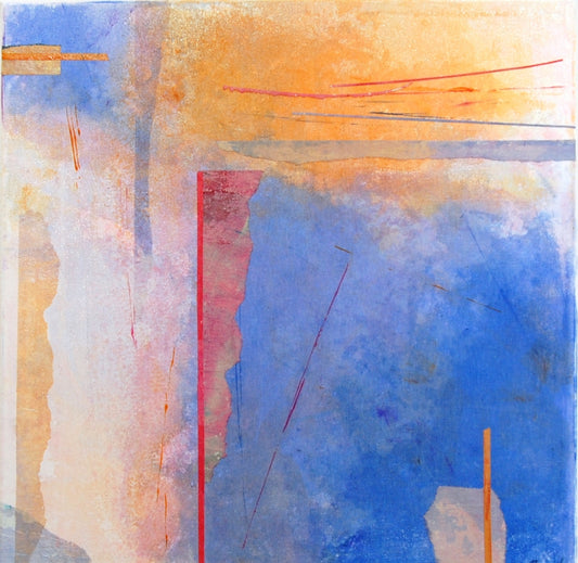 Orange and Blue Garden