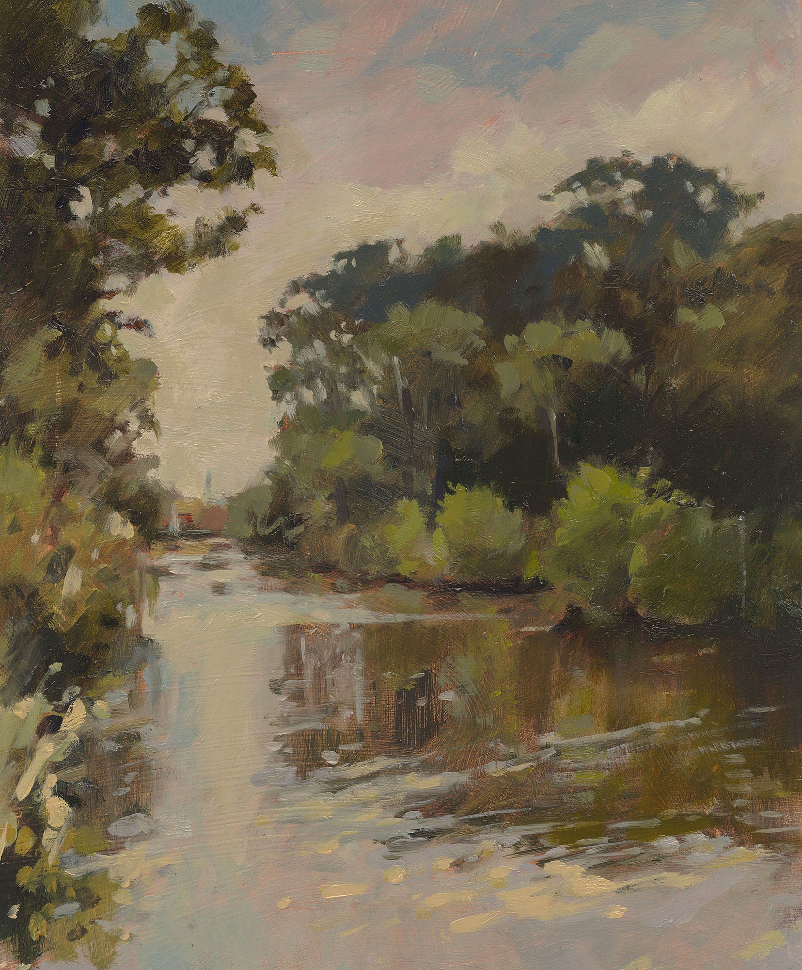 Pond in the park – Unhung Art
