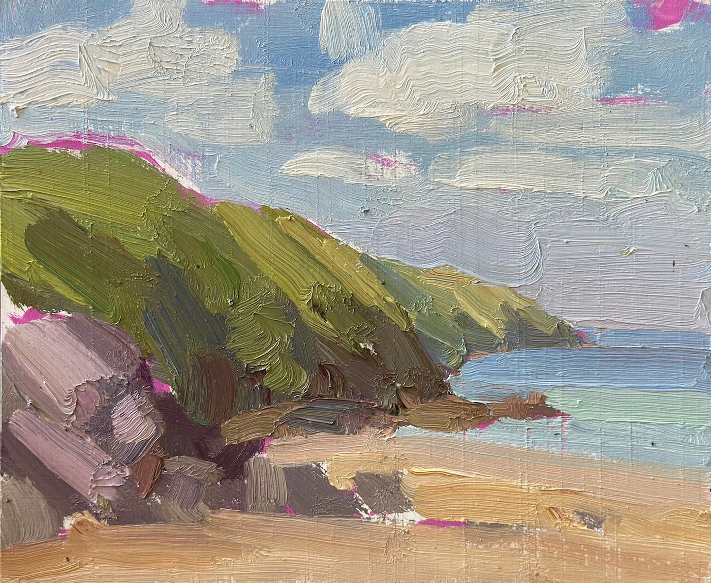 Putsborough Beach, looking to Baggy Point