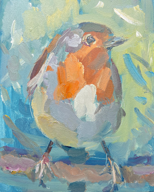 Seated Robin