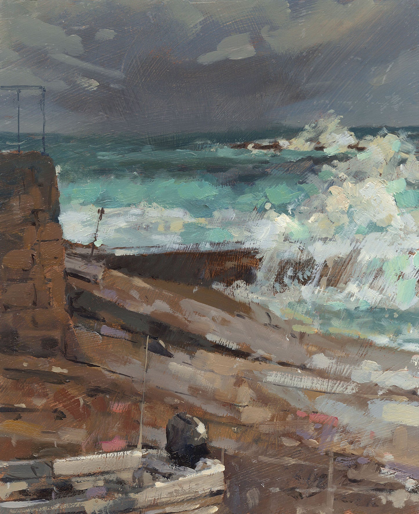 Sennen, storm