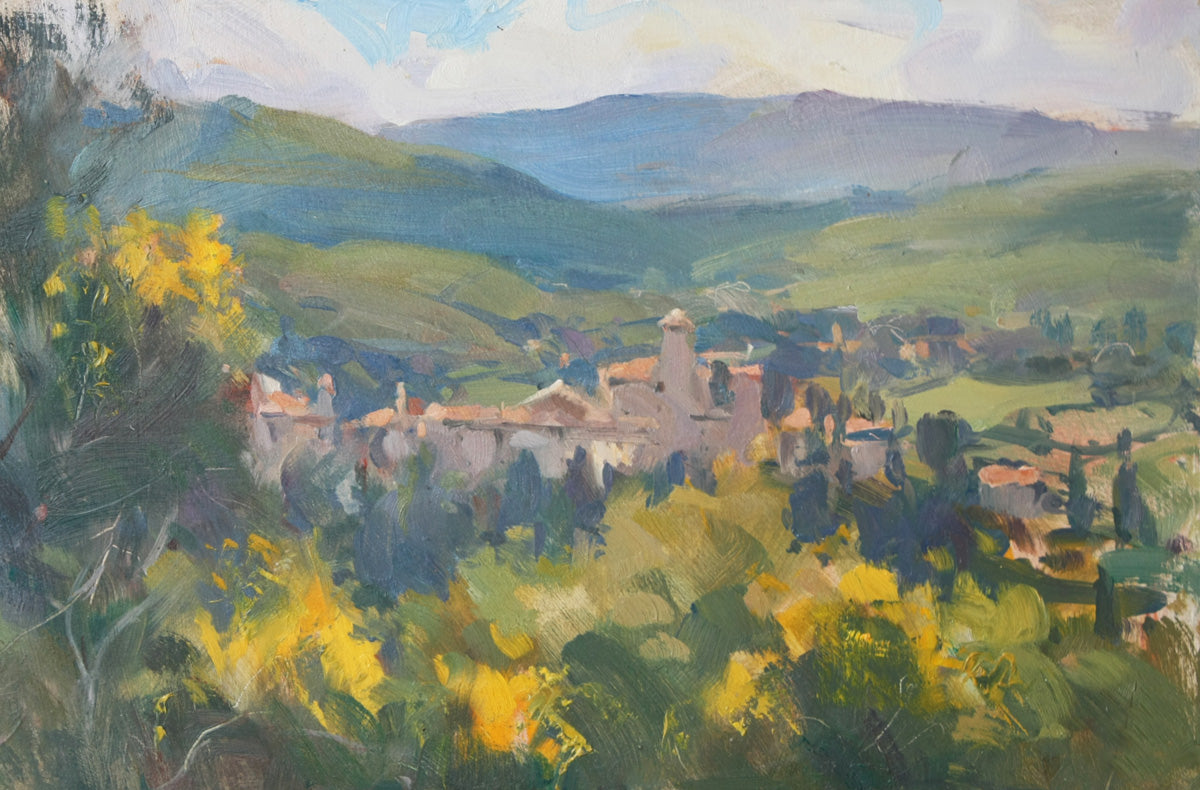 Towards Lipiano, Umbria