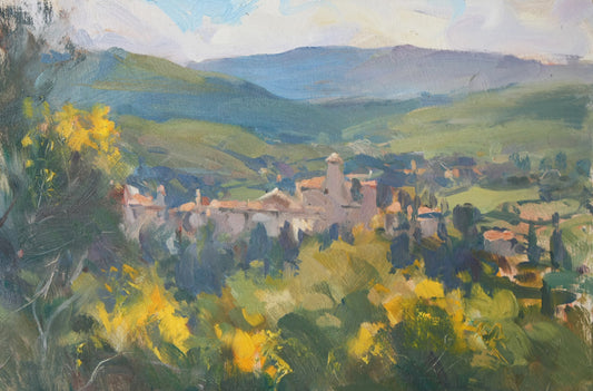 Towards Lipiano, Umbria