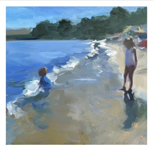 Hot June Day at Studland