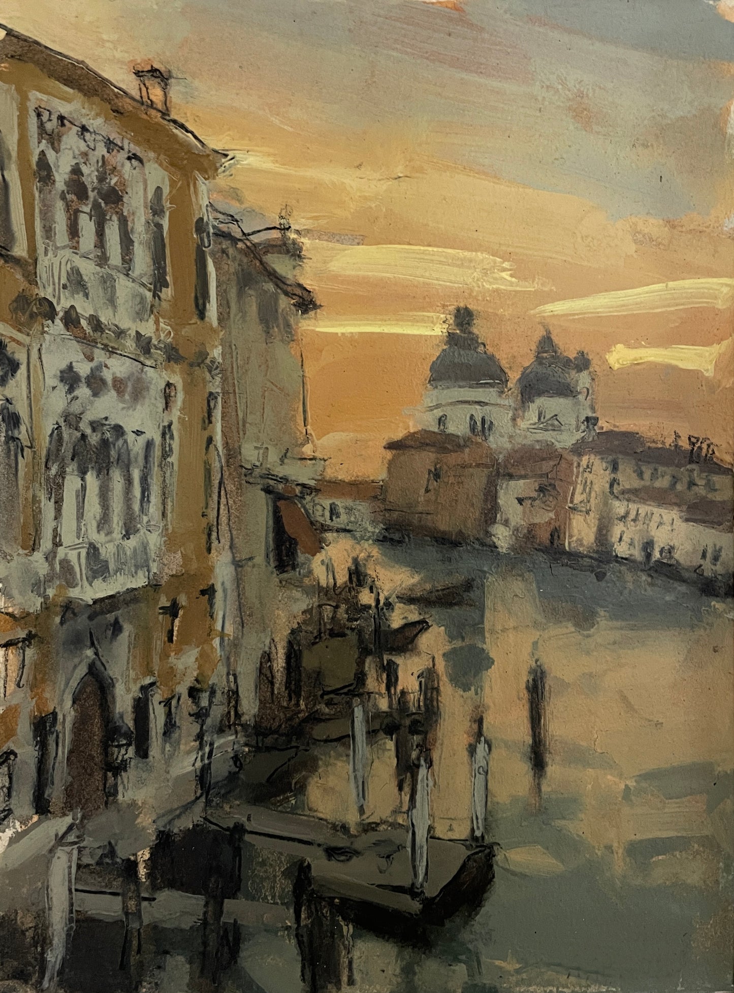 The Grand Canal, Venice, early morning