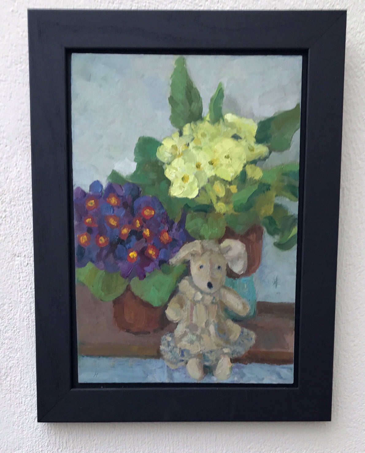 Primroses and Bunny