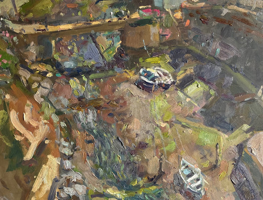 Boats on the beck, Staithes
