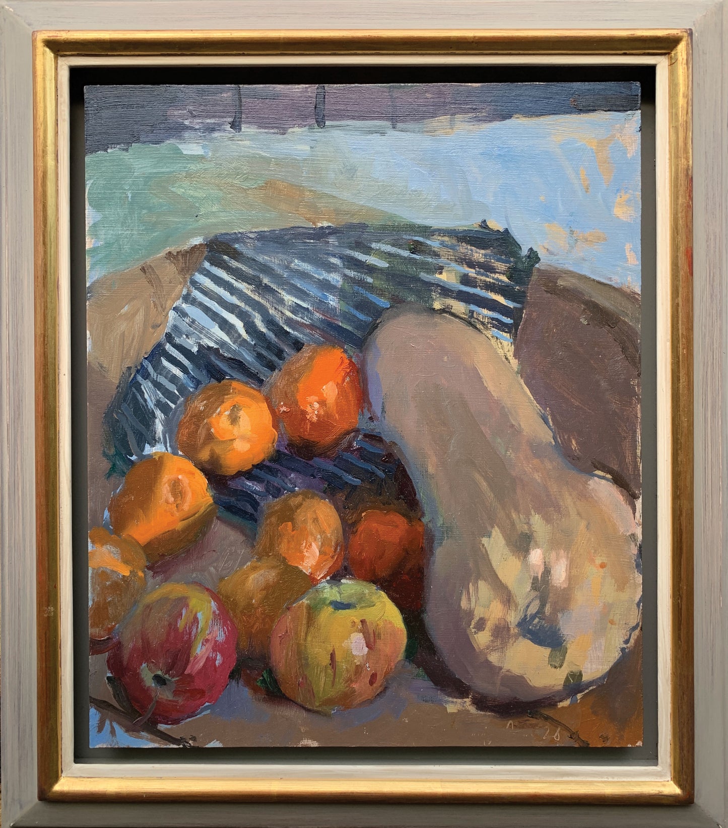 Squash, Fruit and Oilcloth