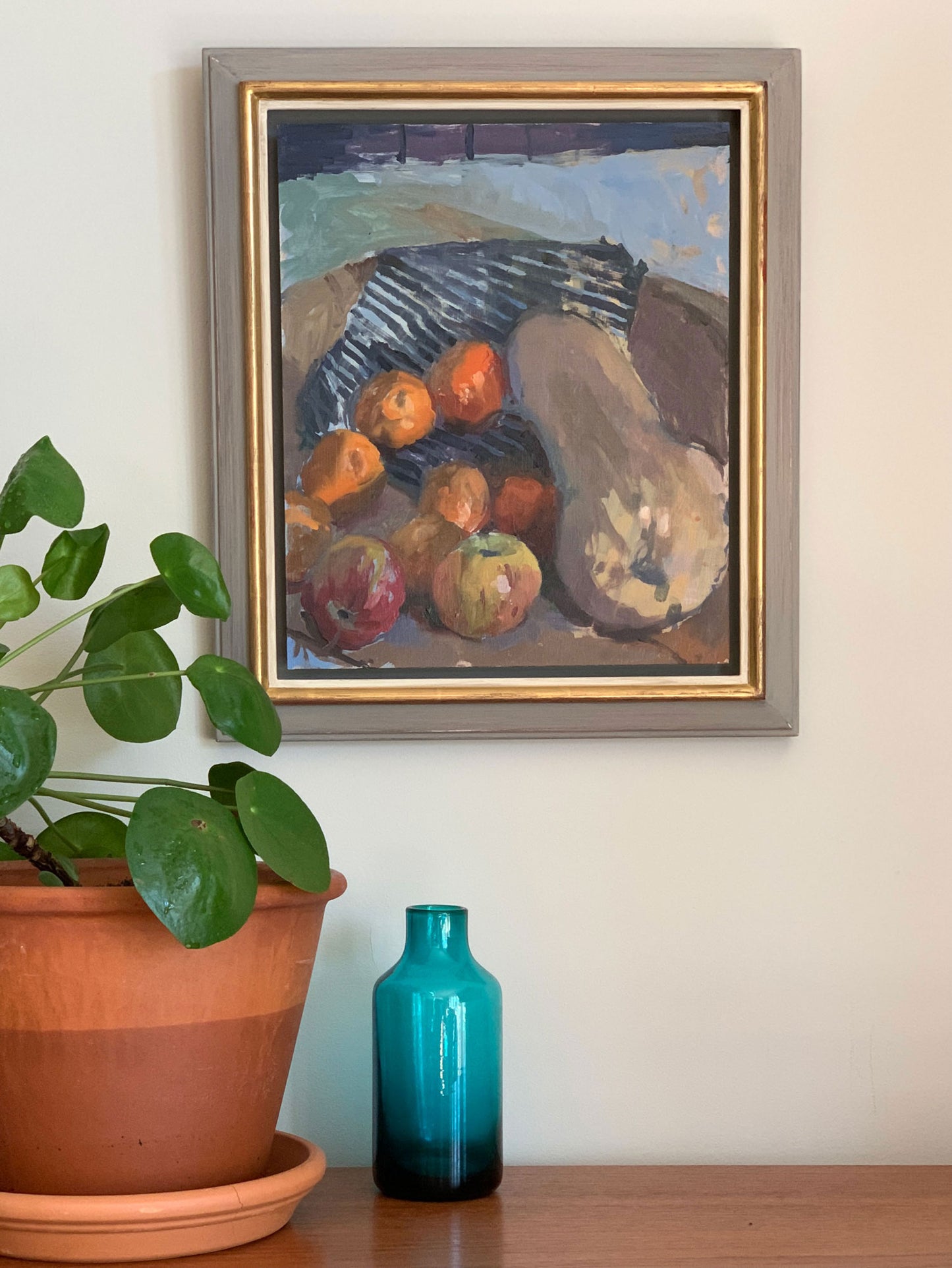Squash, Fruit and Oilcloth